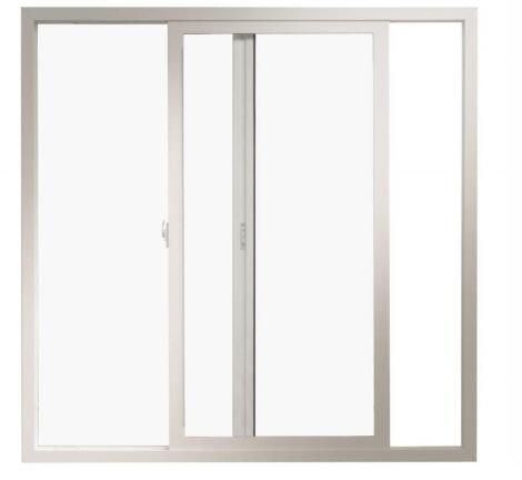 Construction Material Cleanroom 5mm Tempered Glass Aluminum Alloy Frame Sliding Window