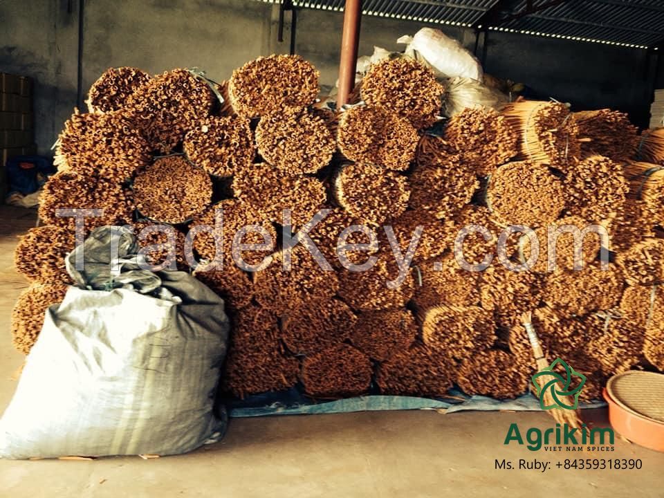 Cassia/Cinamon stick lowest price manufacturer Viet Nam +84359318390