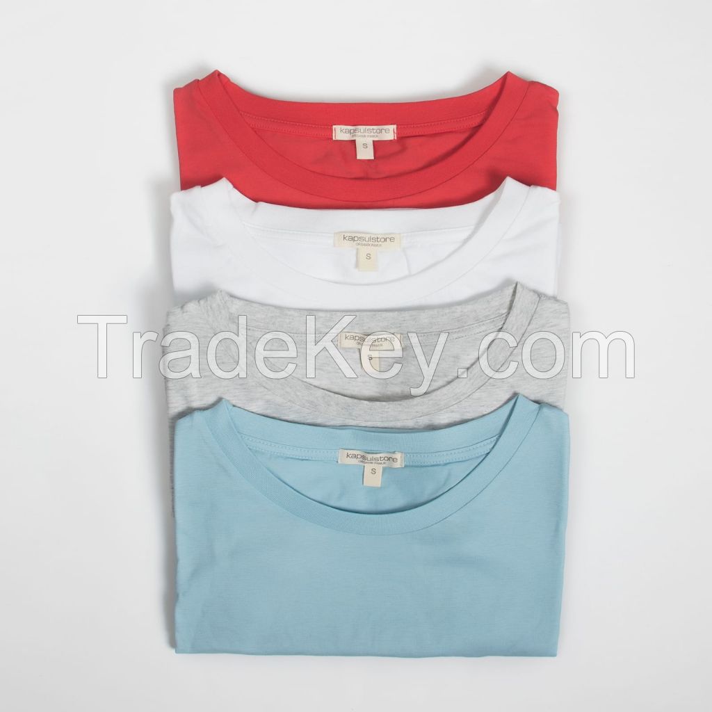 organic cotton basic t-shirt