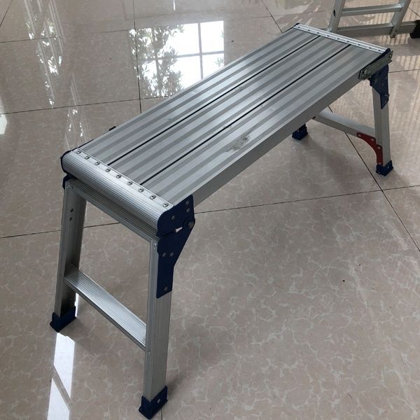 EN131 Portable stairs aluminum for 2 step fishing ladder stool outdoor using