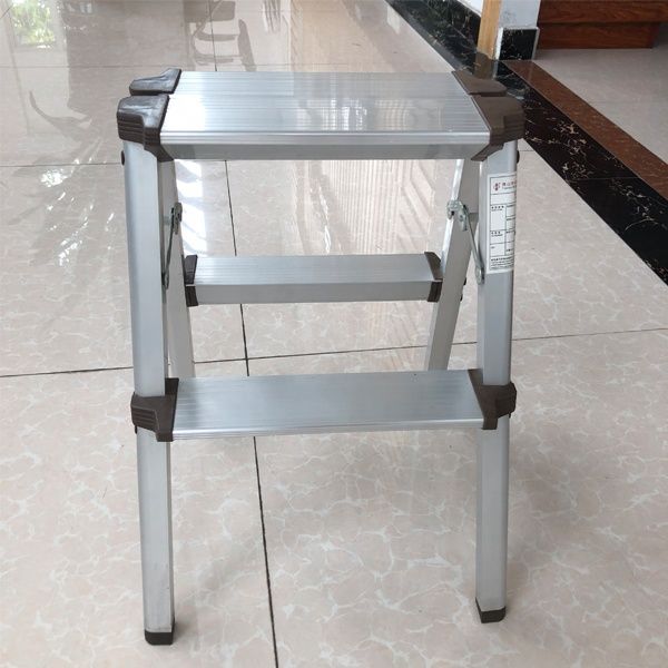 EN131 Portable stairs aluminum for 2 step fishing ladder stool outdoor using