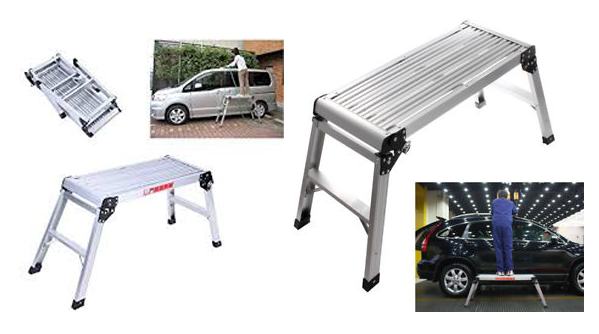 Foldable Aluminium Car Washing Ladder