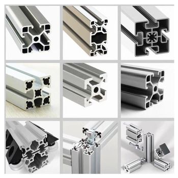 Aluminum Extrusion Profile for Building Material 