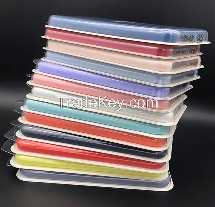 Apple iPhone silicone cases for all models 