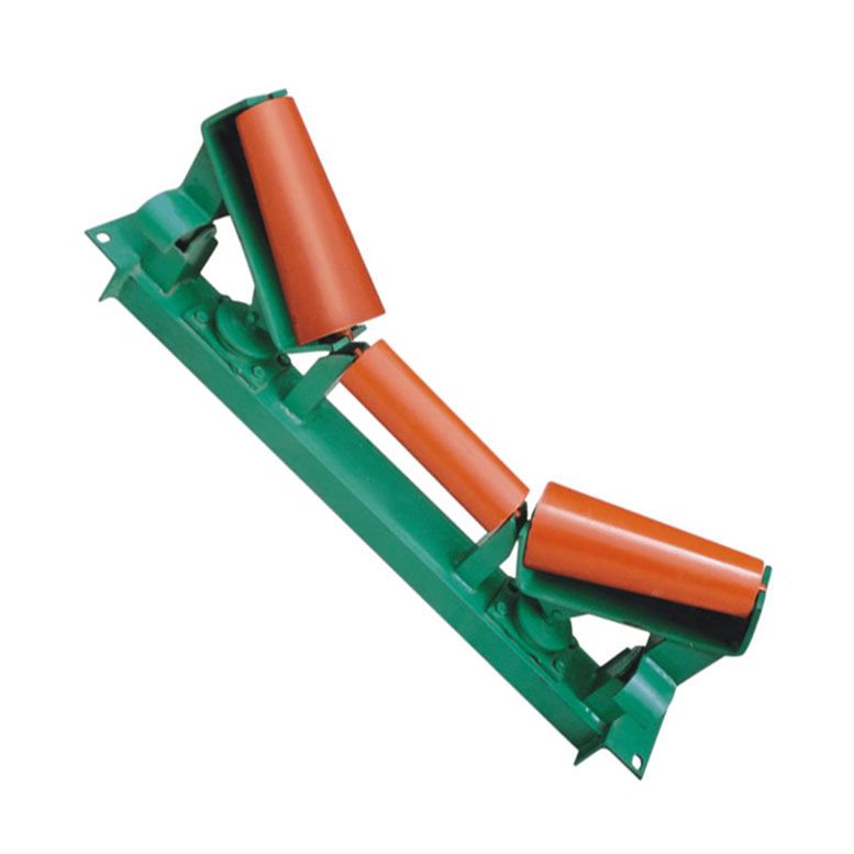 Painted Steel Pipe Rollers Belt Conveyor Carrying Roller