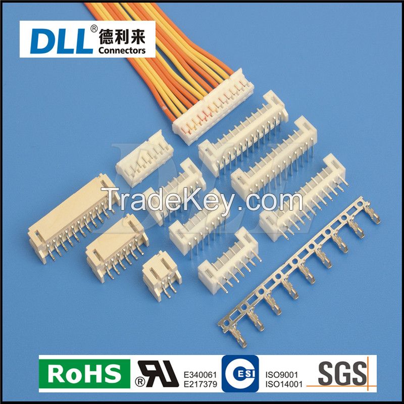 2.0mm pitch JST PH series B14B-PH-K-S B15B-PH-K-S B16B-PH-K-S (LF)(SN) connector wire harness