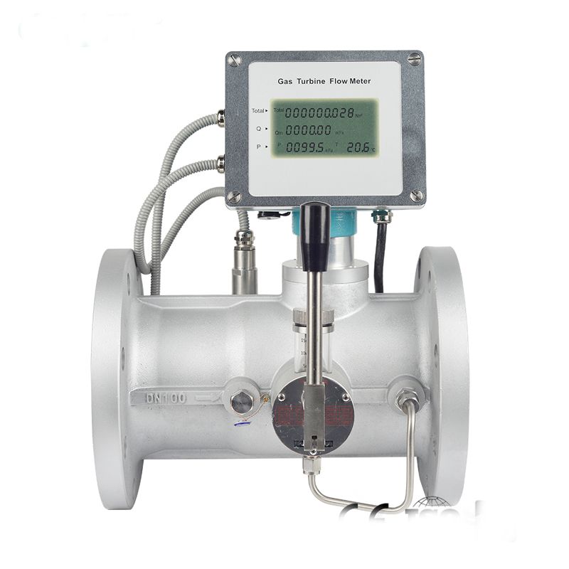 Factory price digital RS485 smart gas turbine flowmeter 