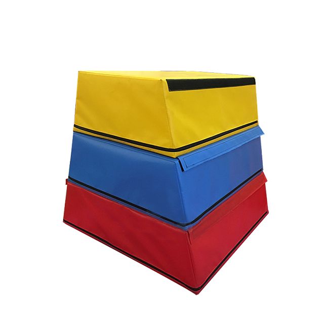 Trapezoidal vault pommel horse mat  for jumping  training