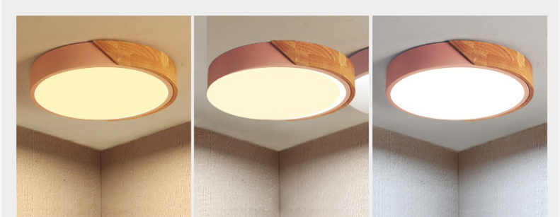 Home lighting Macaron ceiling light Multicolor LED Flushmount Ceiling Light