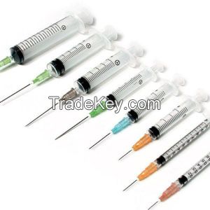 hypodermic needles and syringes