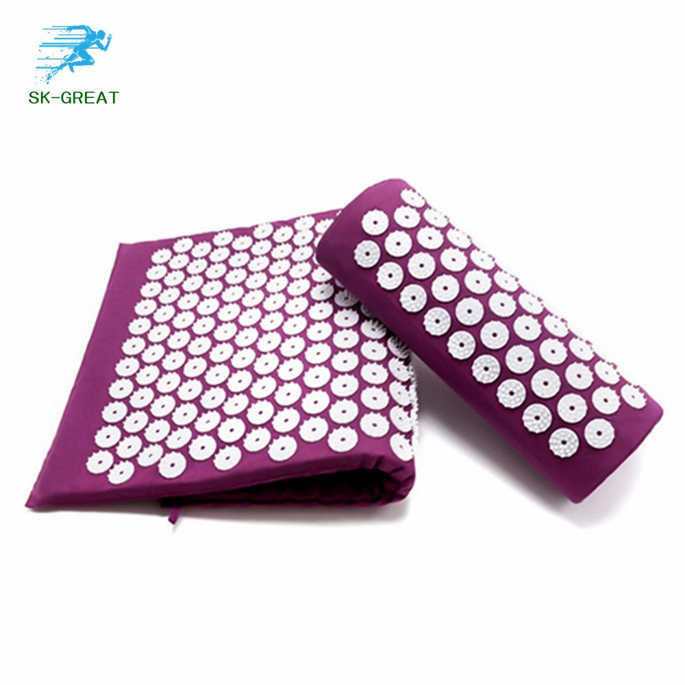 Hot selling acupuncture massage cushion yoga mat acupressure cushion