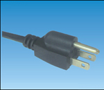 UL 3pin plug power cords
