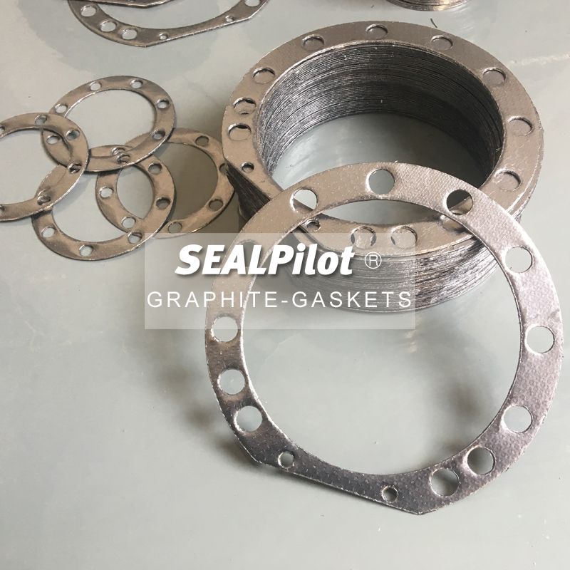 SS304/316 filled flexible graphite flange metal gaskets sheet