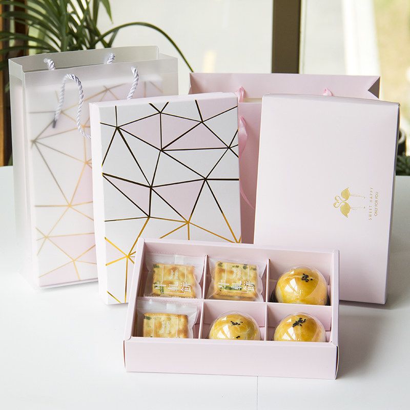 Wholesale Custom Cardboard Cake Macaron Paper Box