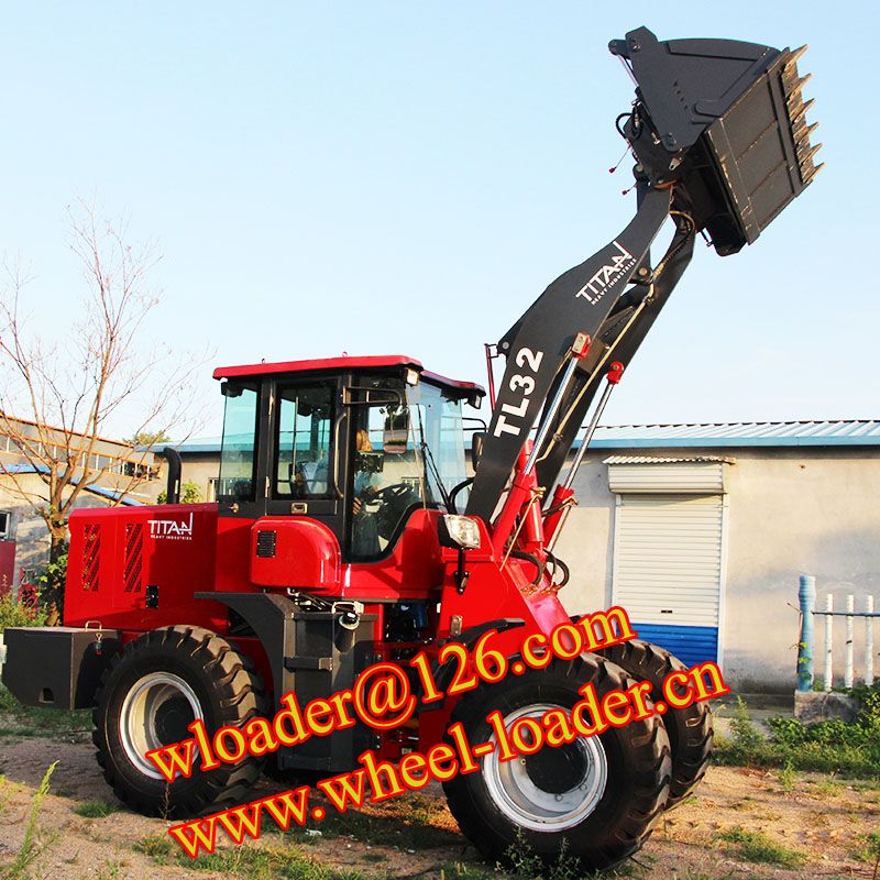 CE for Europe WHEEL LOADER 3.2T 3200KG 3.2 TON FROND END BUCKET LOADER TL32 FOR CONSTRUCTION MACHINERY FARM LOADING MACHINE WITH MINI SMALL WHEEL LOADERS FROM CHINA LEADING LOADERS MANUFACTURER FOR CHEAP HOT SALE