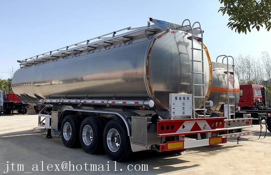 3 axles 40, 000L 50, 000L 60, 000L oil tanker semitrailer fuel tanker