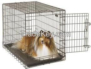 Galvanized pet cage