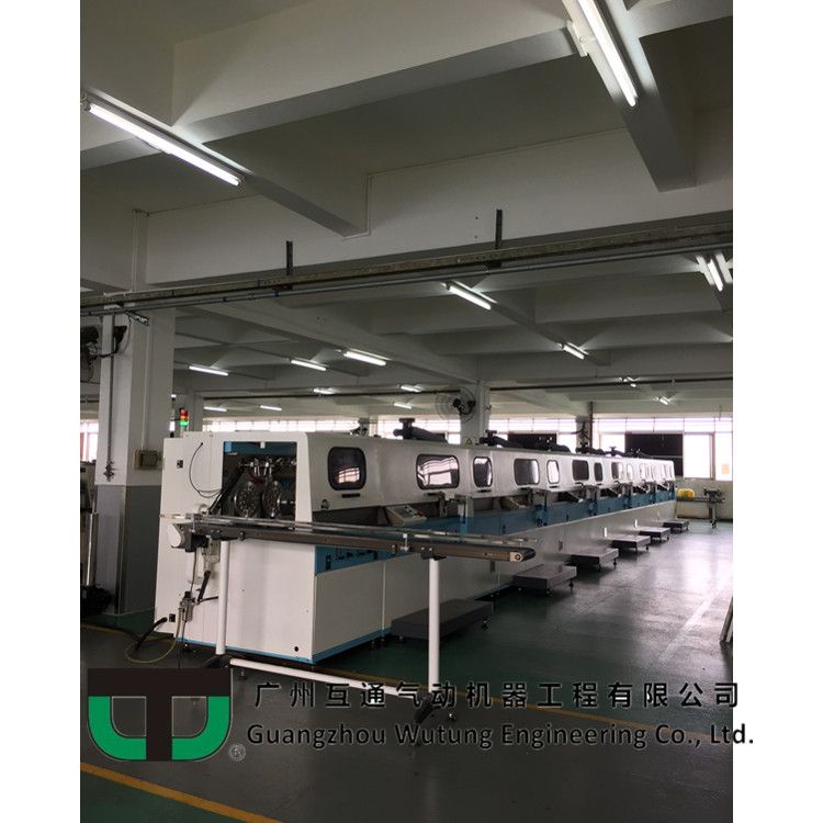 WUTUNG AUTOMATIC UV CURING AND SCREEN PRINTING SYSTEM - SCREEN TRAIN SERIES CA-103