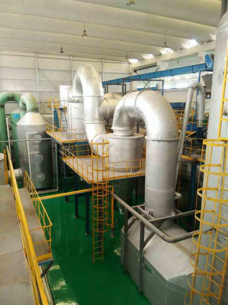 Internal Thermal Biomass Carbonization Plant