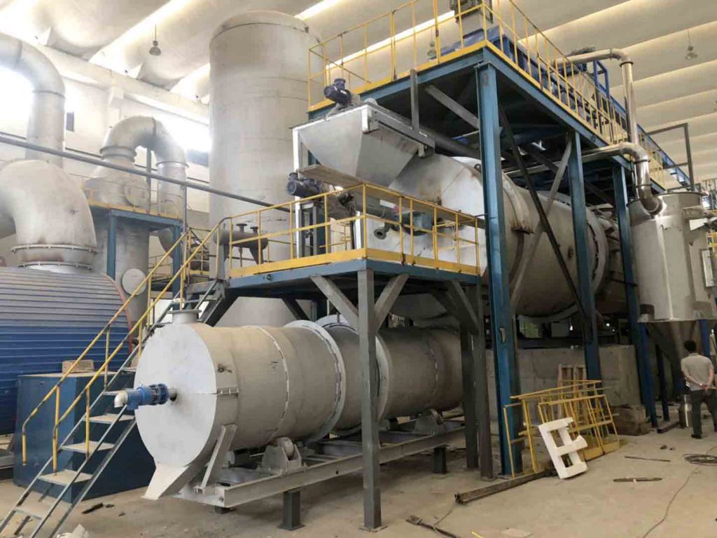 External Thermal Biomass Carbonization Plant