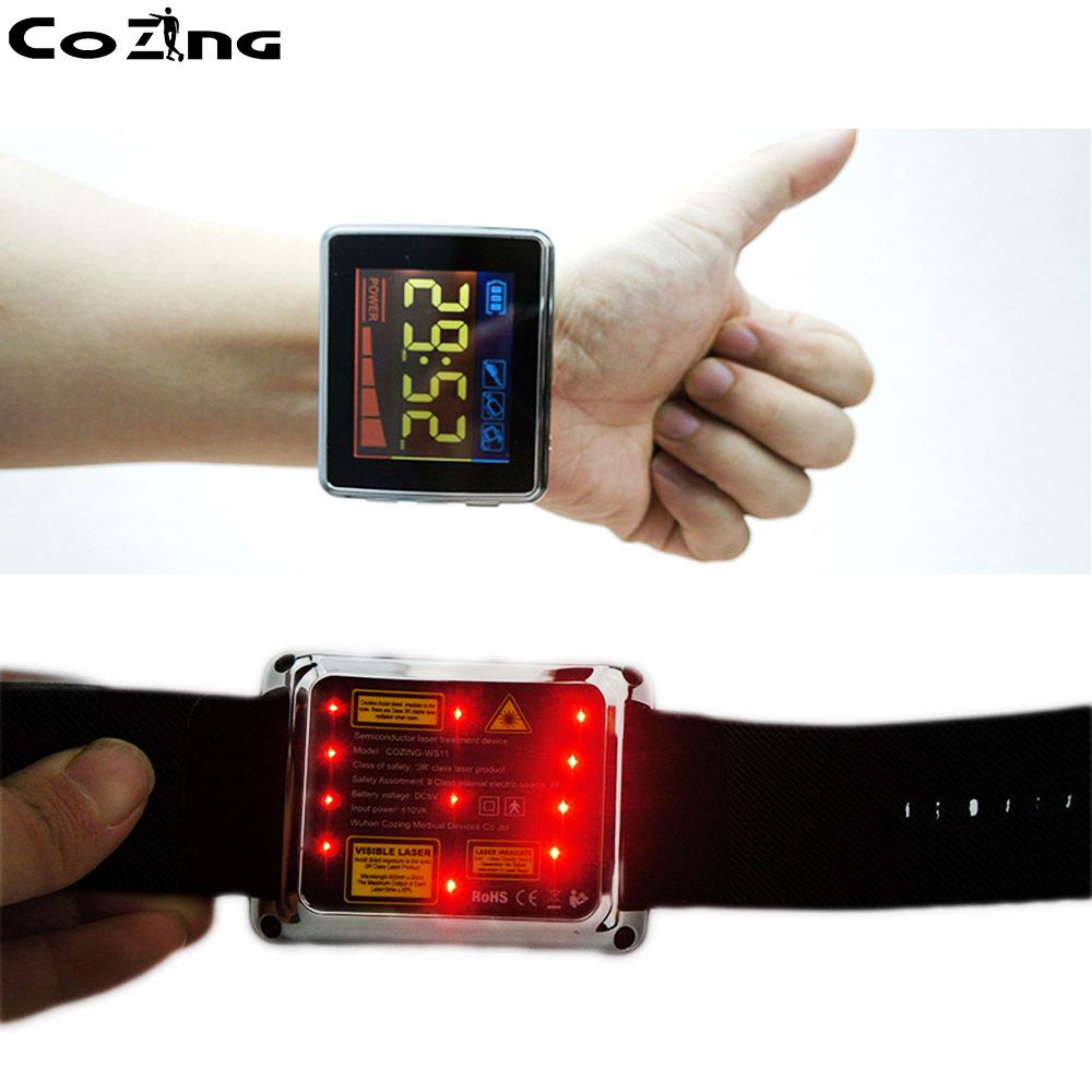 Medical Laser therapy watch for the high blood pressure Home treatment