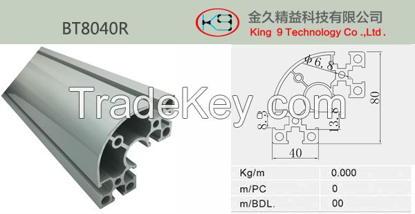 Corner aluminum profile&amp;amp;amp;amp;amp;amp;amp;amp;amp;amp;amp;#40;BT8040R&amp;amp;amp;amp;amp;amp;amp;amp;amp;amp;amp;#41;