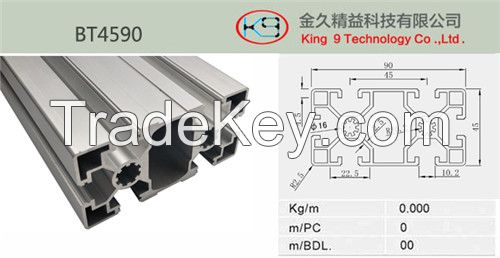 Double aluminum profiles(BT4590)