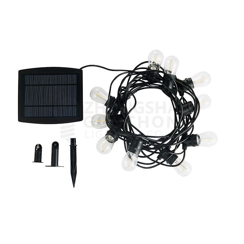 Outdoor commercial weatherproof string light