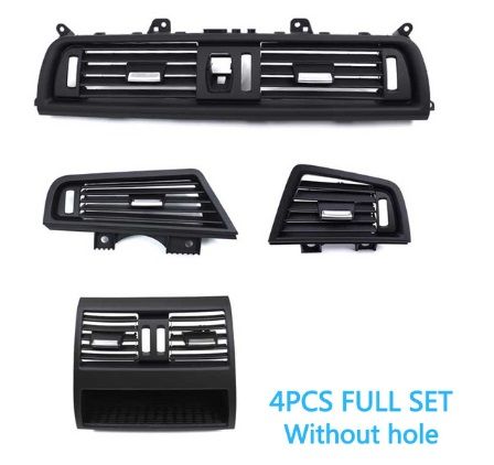 RHD Right Hand Driver Air Conditioning AC Vent Outlet Grille Set for BMW 5 Series F10 F11 F18 1520i 523i 525i 528i 535i