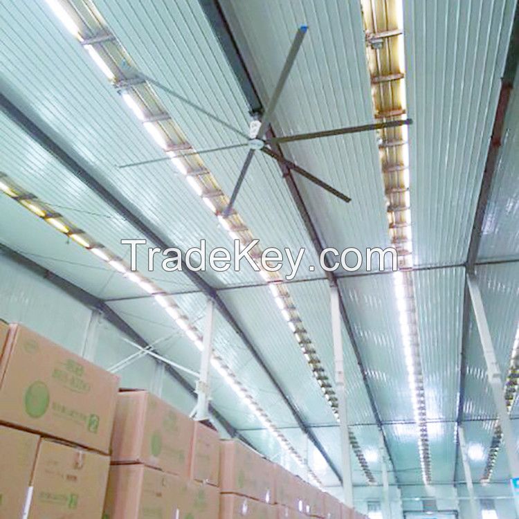 Industrial fan power consumption good quality  industrial hvls big fan industrial