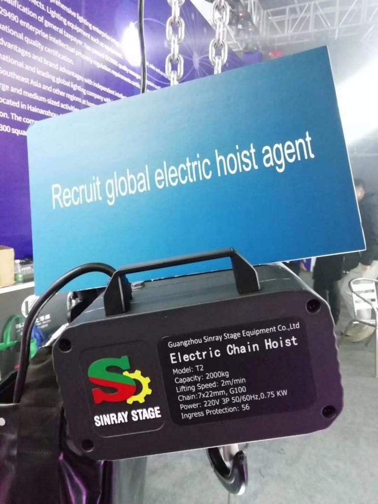 stage Electric Chain Hoist Equipment