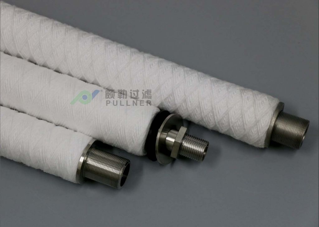 Backwash Power Plant Filter Cartridge String Wound CPU Filter Element OEM