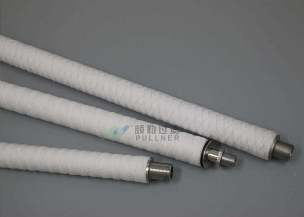 Backwash Power Plant Filter Cartridge String Wound CPU Filter Element OEM