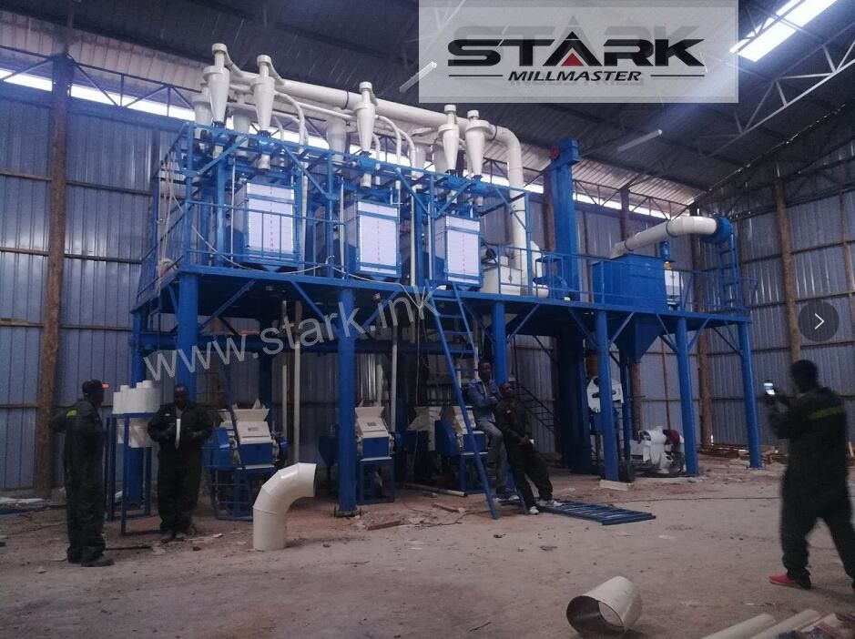 20T 30T 50T Automatic PLC control wheat maize Flour Mill Plant