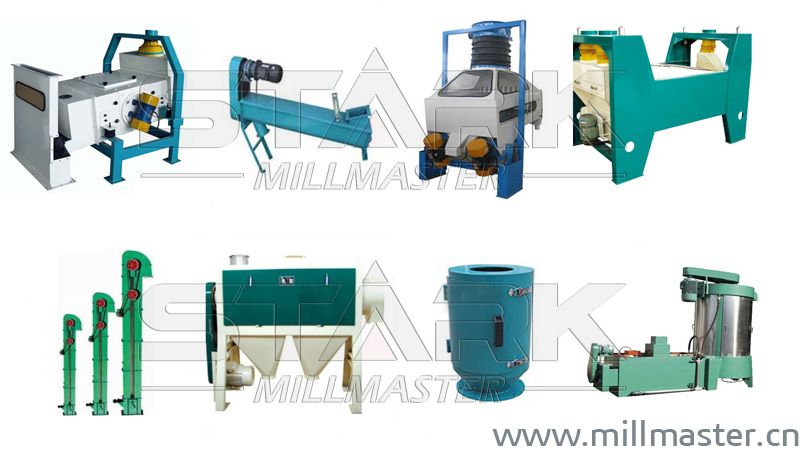 500Tons /24h Automatic PLC control wheat maize Flour Mill Plant