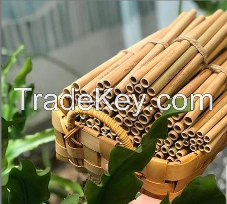 Vietnam Bamboo Straws Reusable Custom Logo Natural pailles de bambou 