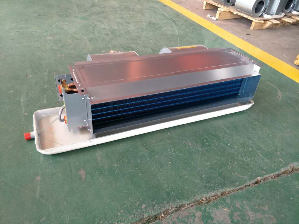 concealed chilled water fan coil unit
