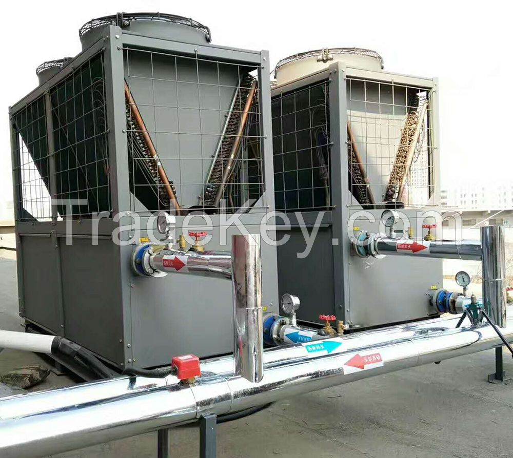 air source water chiller and heat pump for school cooling and heating