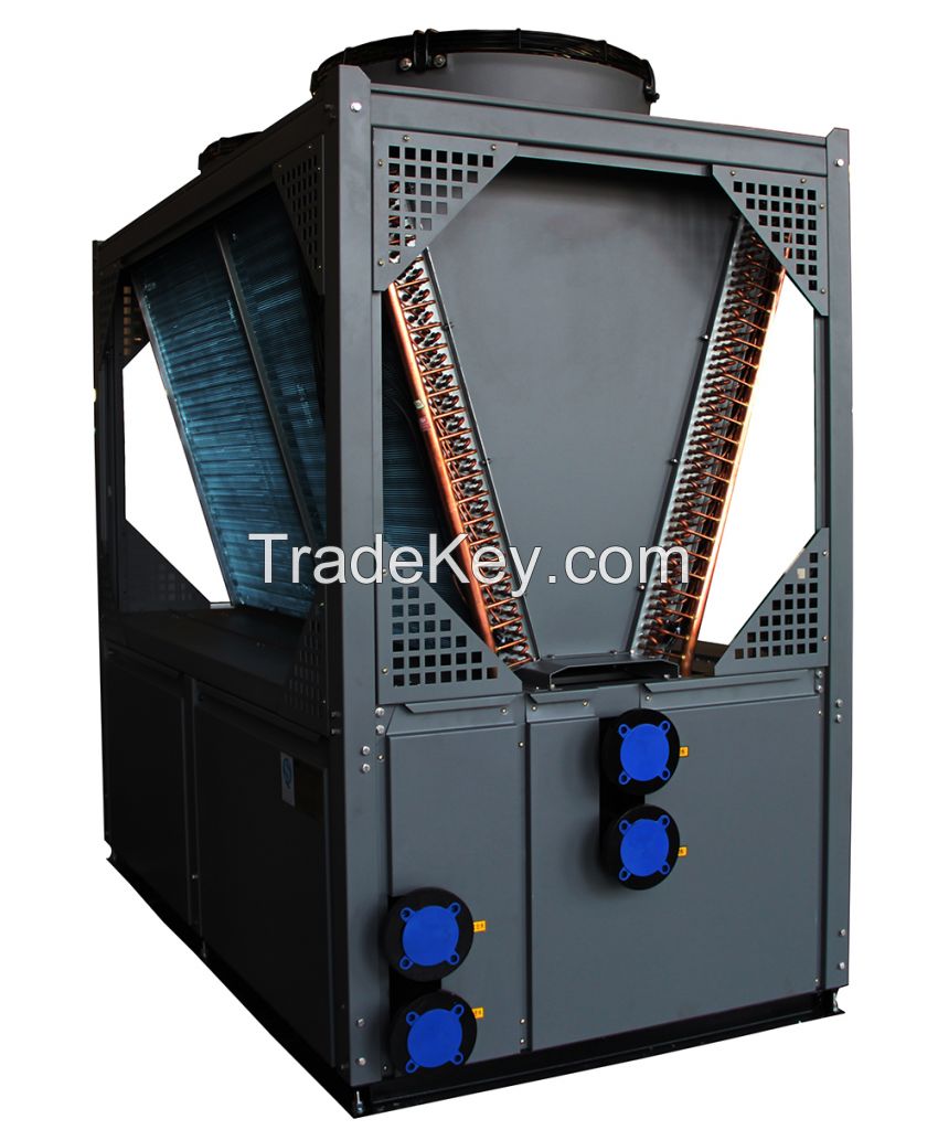 air source water chiller and heat pump for school cooling and heating