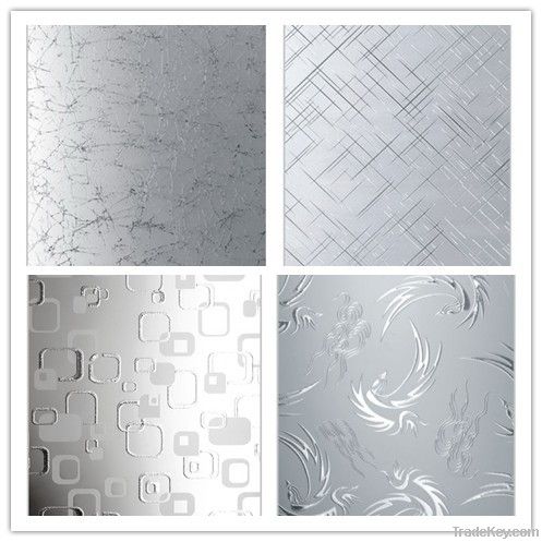 acid etched glass