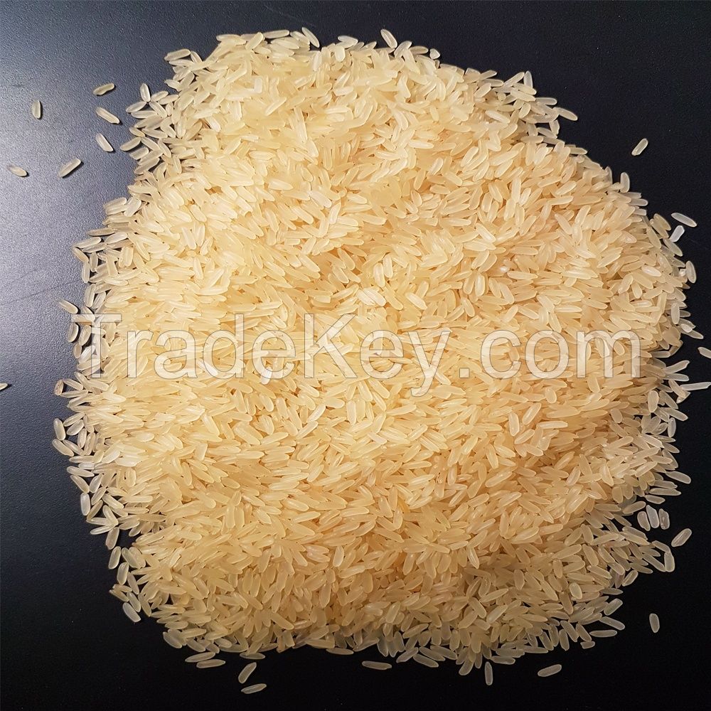 Premium Quality Indian Long Grain Parboiled IR 64 Parboiled Rice Non-Basmati Organic Rice 5% Broken Available in 10/25/50kg Bags