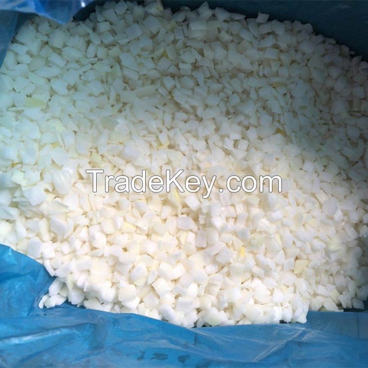 Wholesale bulk iqf scallions diced frozen fresh scallions diced IQF vegetables onion strips diced