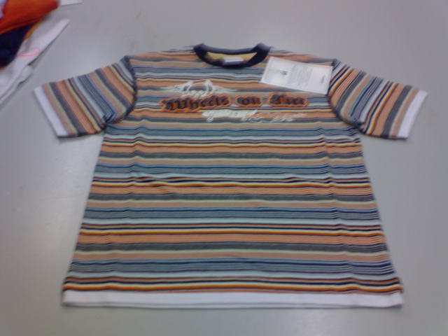 Stripe Polo T-shirt