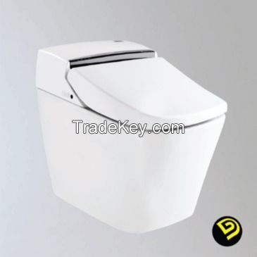 Integrated Toilet â�� Tankless Electronic Bidet