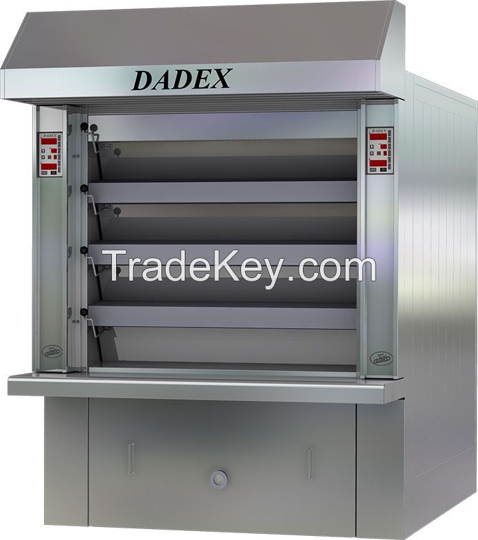 Cyclothermic deck bakery oven