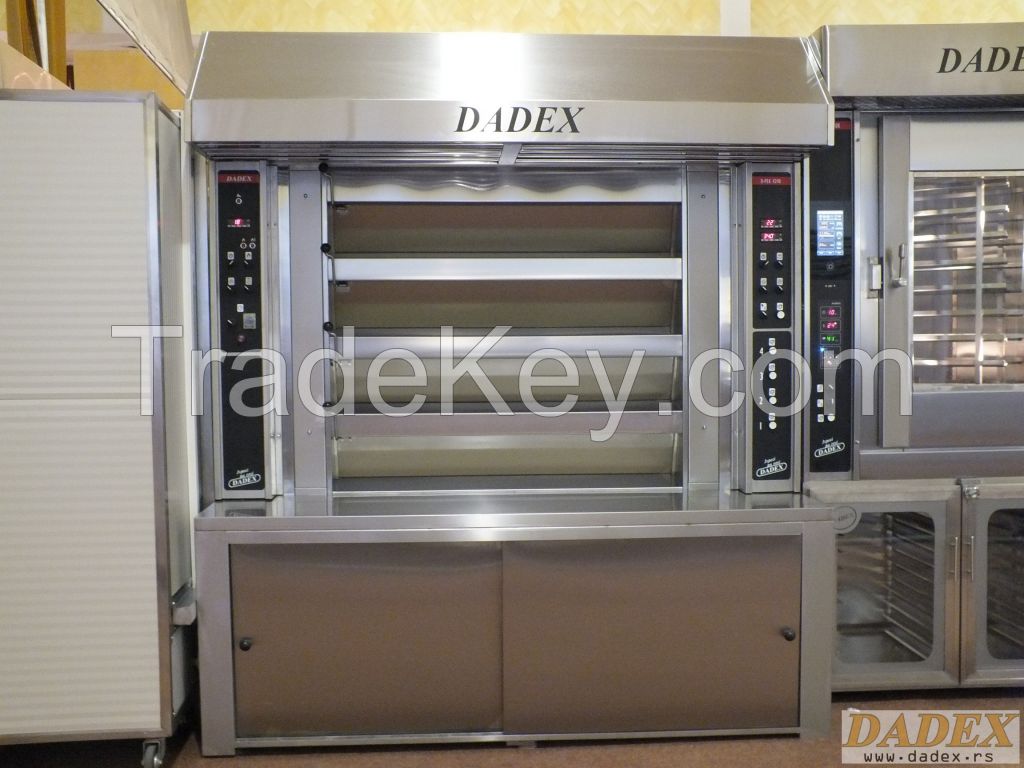 Steam deck bakery oven