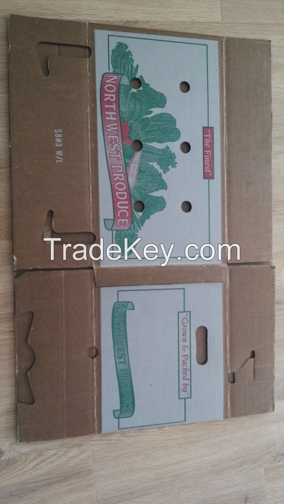 vegetable and fruit wax dipper carton box
