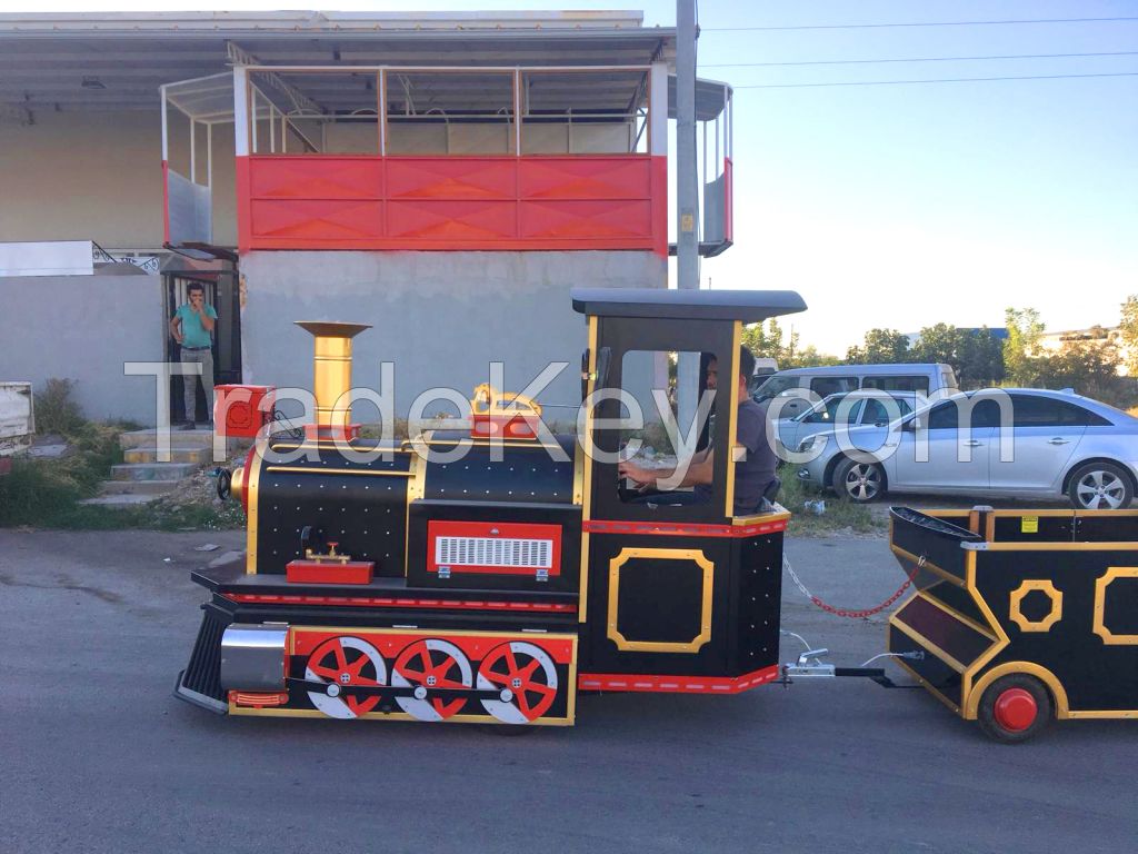 High-quality low price electric trackless train amusement park train