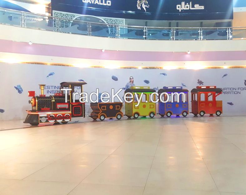 High-quality low price electric trackless train amusement park train