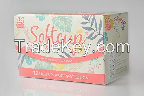 Beauty & Personal Care >> Feminine Hygiene Products >> FDA Certificate Reusable Lady Care Soft Silicone menstrual Cup